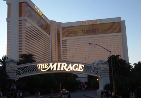 mirage casino credit line